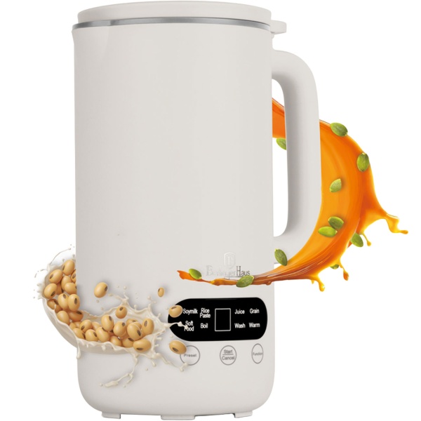 Sojamilch- und Suppenbereiter 1 Liter – Vielseitiger Mixer für cremige Suppen, Babynahrung, Pürees & mehr, schnell, intuitiv & praktisch