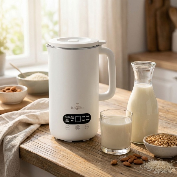 Sojamilch- und Suppenbereiter 1 Liter – Vielseitiger Mixer für cremige Suppen, Babynahrung, Pürees & mehr, schnell, intuitiv & praktisch