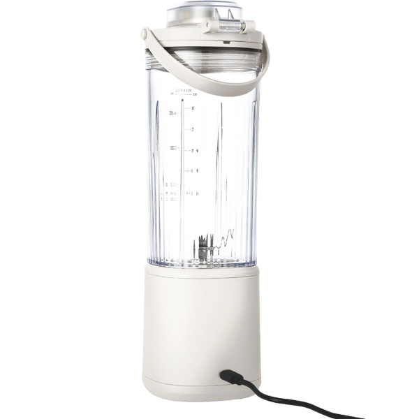 Tragbarer Akku Standmixer & Smoothie Maker kabellos: Leistungsstarker Mini Blender für frische Shakes, Säfte - ideal für Sport, Arbeit & Reisen