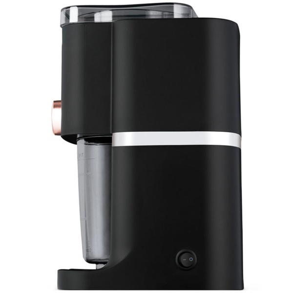 Elektrischer Eis Crusher 30W, 1,1L Schwarz-Roségold: Crushed Ice & Shaved Ice Maschine für Cocktails, Eiskaffee & Slush, ideal für jede Party