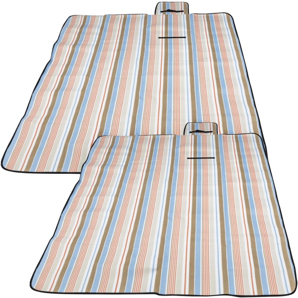 2er-Set Faltbare Strand- und Picknickdecke, wasserabweisend,  170x130cm - Outdoor Decke mit Tragegurt, für Outdoor, Camping, Strand, Park, Festival & Picknick