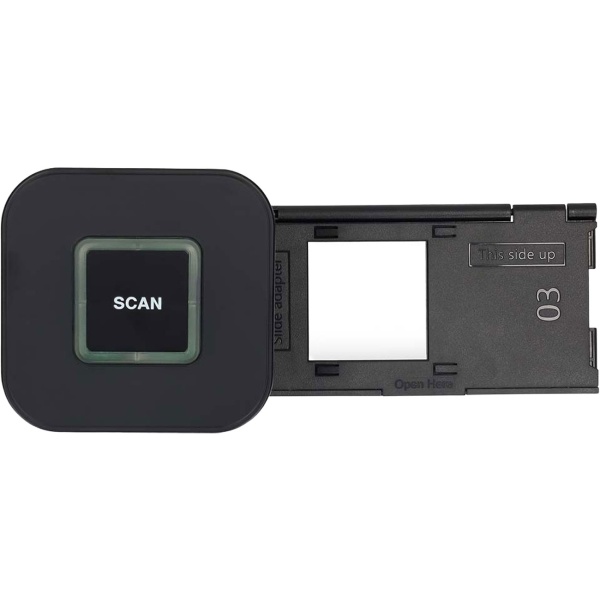 Dia Scanner & Negativ Scanner, 8MP CMOS Filmscanner mit USB, Digitalisierer für Fotos & Negative mit Software, 2400/4800 dpi