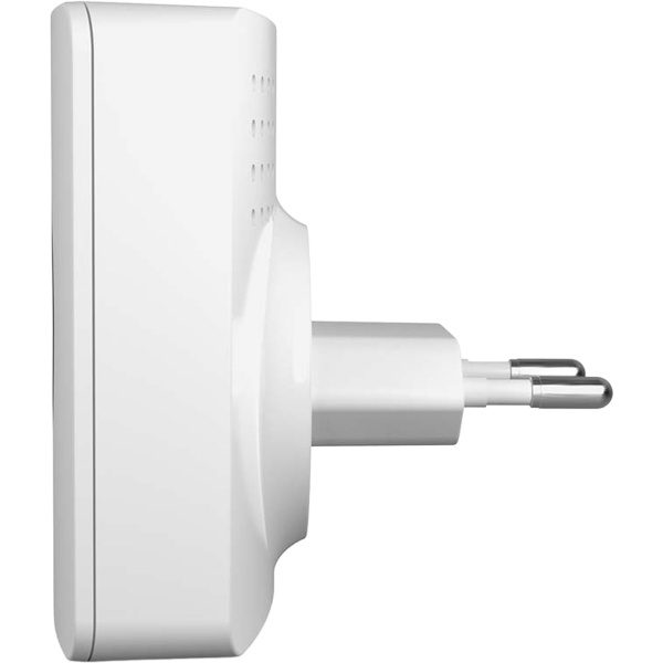 Smarte WLAN Funk Klingel Weiss – kabellose Türklingel für Smart Home, App-Steuerung, 60 Melodien, 100m Reichweite