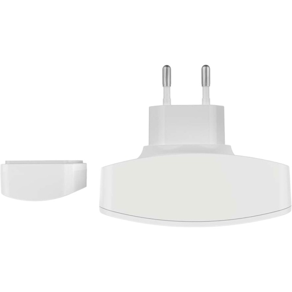 Smarte WLAN Funk Klingel Weiss – kabellose Türklingel für Smart Home, App-Steuerung, 60 Melodien, 100m Reichweite