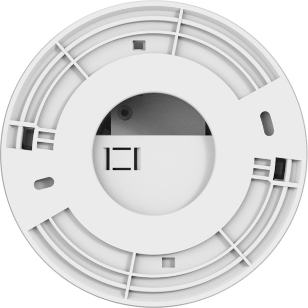 Fotoelektrischer Rauchmelder DIN EN 14604 Konform - Zuverlässiger Feuermelder mit 85dB Alarm & Prüftaste - 9V Batteriebetrieb & Montagematerial