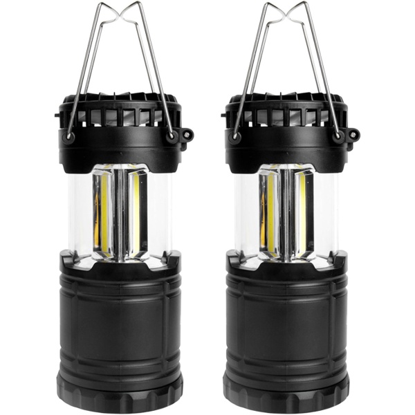 2er-Set 2in1 Campinglampe & Ventilator – Helles COB Licht & Abkühlung für Zelt, Outdoor & Wandern – Kompakt & Batteriebetrieben