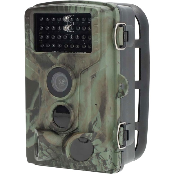 Robuste 4K Ultra HD Wildkamera mit 50MP, 0,2s Auslösezeit & IP65 Schutz - Fotofalle mit 20m PIR-Erfassung & IR-Nachtsicht für Garten & Jagd