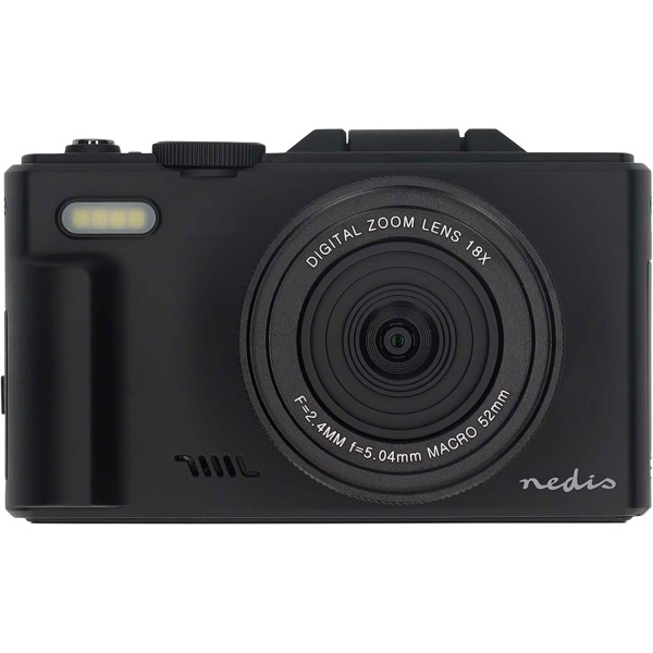 Digitale 4K Fotokamera – Profi Vlogging Kamera mit WiFi, Flip Screen & 75MP, Kompakte Vlog Fotokamera für Urlaub & YouTube, Schwarz