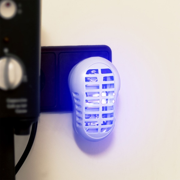 Elektrische Fruchtfliegenfalle UV Stecker – Effektiver Obstfliegen Vernichter, Insektenlampe für Küche & Innenraum - Insektizidfrei
