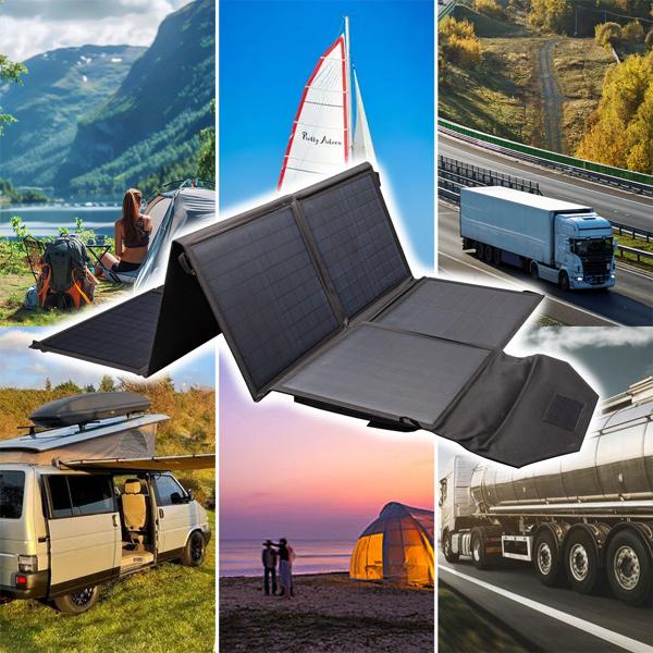 Professionelle tragbare Powerstation & Solar-Generator, 800 Wh, 1000 Watt im Set mit 1 mobilen 110-Watt-Solarpanel