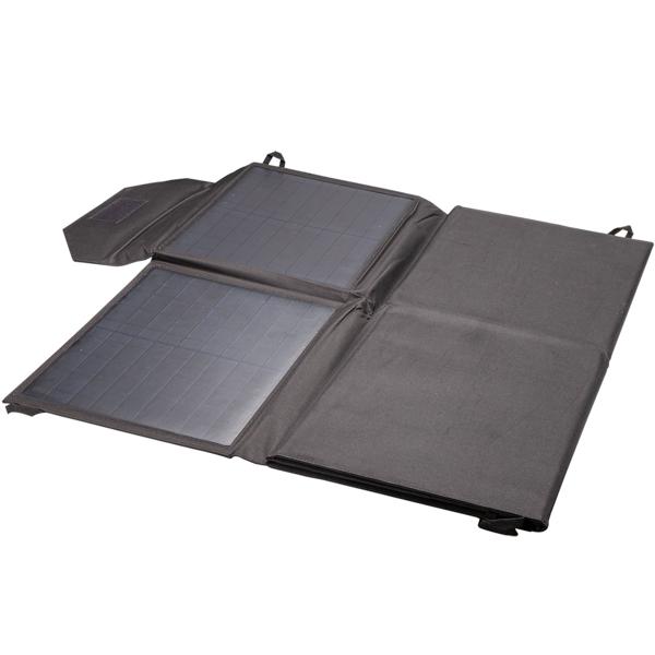 Professionelle tragbare Powerstation & Solar-Generator, 800 Wh, 1000 Watt im Set mit 1 mobilen 110-Watt-Solarpanel