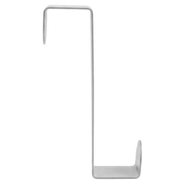 Türhaken Edelstahl 8er Pack - Türgarderobe ohne Bohren zum Einhängen, robuste Kleiderhaken für Türfalz bis 1,9 cm, für Bad, Schlafzimmer & Schränke