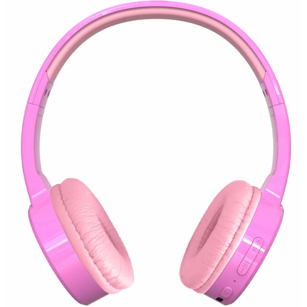 Kinder Bluetooth Kopfhörer kabellos, Pink: Robustes Headset mit Mikrofon & 85dB Gehörschutz für Schule, Lernen & Gaming – Sicher & Komfortabel