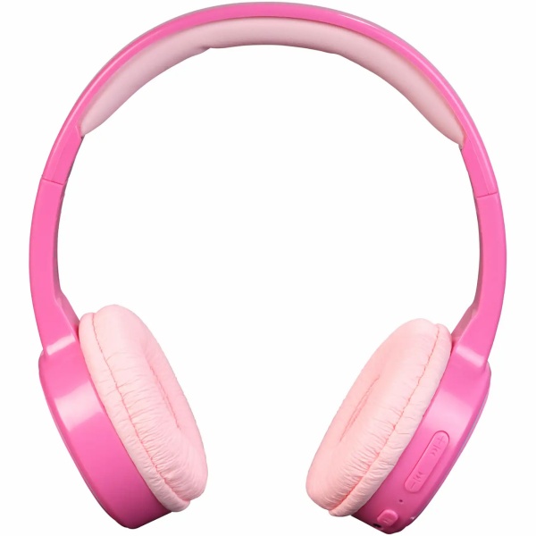Kinder Bluetooth Kopfhörer kabellos, Pink: Robustes Headset mit Mikrofon & 85dB Gehörschutz für Schule, Lernen & Gaming – Sicher & Komfortabel