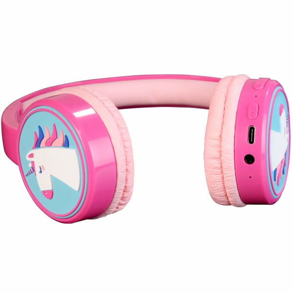 Kinder Bluetooth Kopfhörer kabellos, Pink: Robustes Headset mit Mikrofon & 85dB Gehörschutz für Schule, Lernen & Gaming – Sicher & Komfortabel