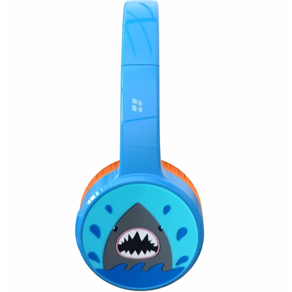 Kinder Bluetooth Kopfhörer kabellos, Blau: Robustes Headset mit Mikrofon & 85dB Gehörschutz für Schule, Lernen & Gaming – Sicher & Komfortabel