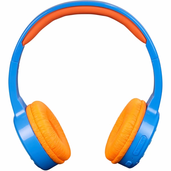 Kinder Bluetooth Kopfhörer kabellos, Blau: Robustes Headset mit Mikrofon & 85dB Gehörschutz für Schule, Lernen & Gaming – Sicher & Komfortabel