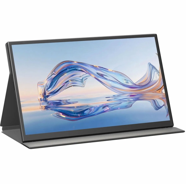 Tragbarer Monitor 18.5 Zoll Full HD IPS, 100Hz Mobiler Zweitbildschirm - Für Laptop, Mac, PS5, Xbox, Android Smartphone - Ultra-schlankes Display