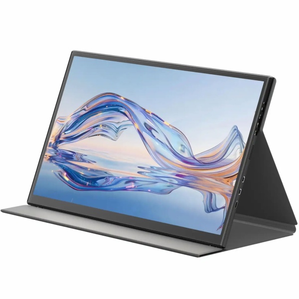 Tragbarer Monitor 18.5 Zoll Full HD IPS, 100Hz Mobiler Zweitbildschirm - Für Laptop, Mac, PS5, Xbox, Android Smartphone - Ultra-schlankes Display