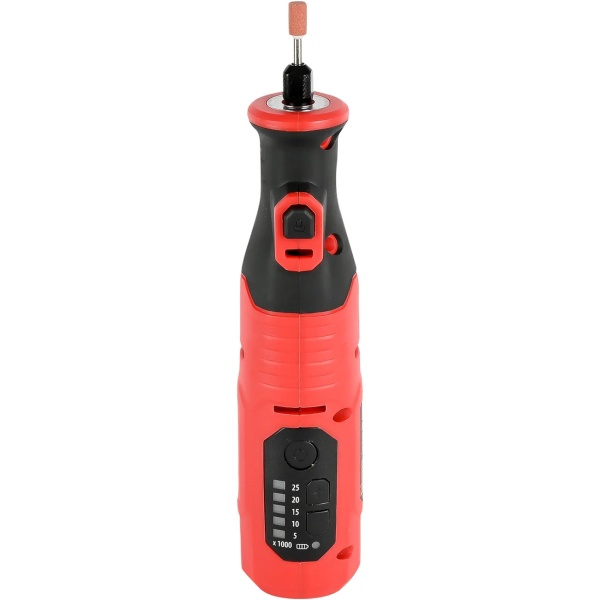 Akku Mini Schleifer 8V Set – Vielseitiges Multitool zum Schleifen, Schmirgeln & Polieren mit LED, Zubehör & Aufbewahrungsbox für Heimwerker