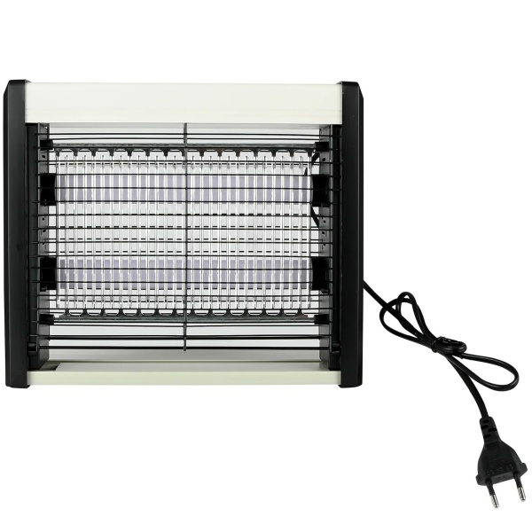 Effektive LED Mückenlampe & Insektenlampe: Lautlose elektrische Fliegenfalle ohne Chemie für Wohnzimmer, Küche, Schlafzimmer & Camping