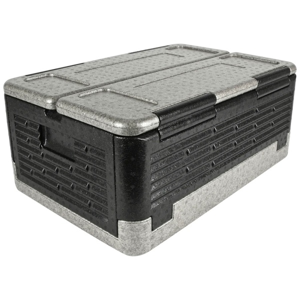 Multifunktionale Thermobox 40L: Praktische Kühl- und Warmhaltebox für Gastronomie, Lieferservice, Camping & Picknick, faltbar – Sicheres Transportieren