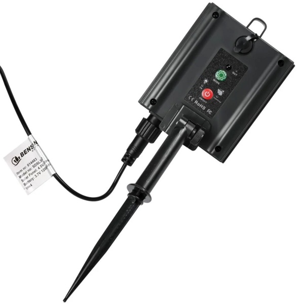 Solar LED Lichterkette Warmweiss 8m: 10 Lampen, IP44 Wetterfest - Mit Fernbedienung, perfekt für Garten, Balkon, Terrasse & als Party Deko