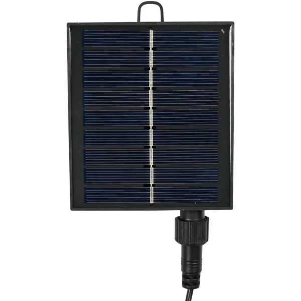 Solar LED Lichterkette Warmweiss 8m: 10 Lampen, IP44 Wetterfest - Mit Fernbedienung, perfekt für Garten, Balkon, Terrasse & als Party Deko