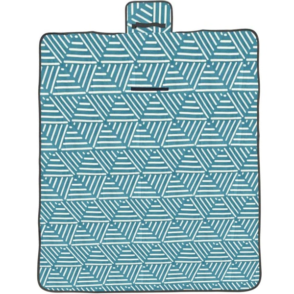 2er-Set Picknickdecke in Türkis (150x130 cm), wasserdicht – Leicht, faltbar & ideal für Garten, Park, Strand, Camping und den Urlaub unterwegs