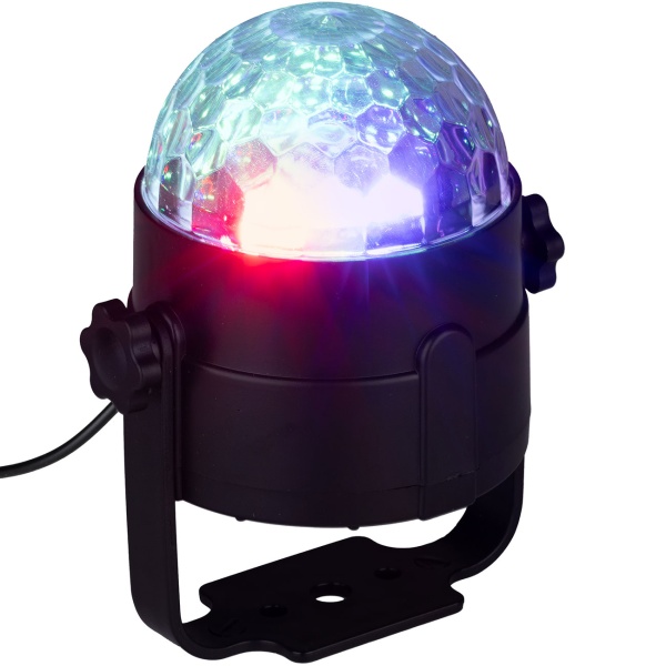 Disco-Lichtprojektor mit Musiksensor und Fernbedienung, verschiedene bunte Lichtmuster, LED Partybeleuchtung mit USB-A für Party und Zimmer