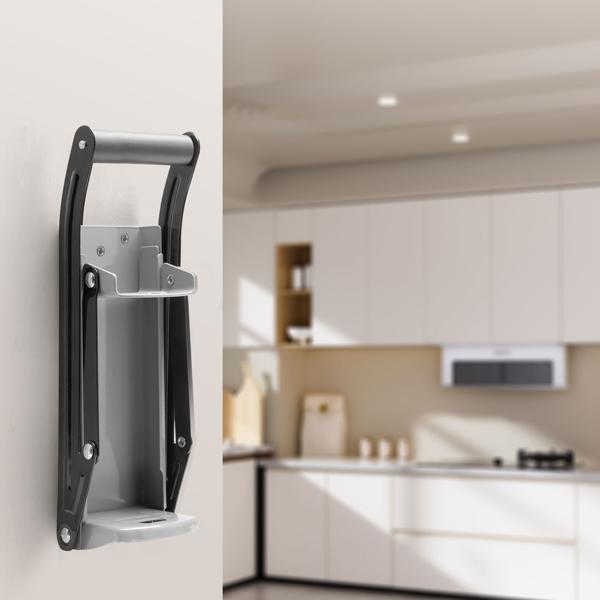 2-in-1 robuste Dosenpresse und Flaschenöffner, Wandmontage, effizienter Dosenzerkleinerer mit rutschfestem und stabilem Griff