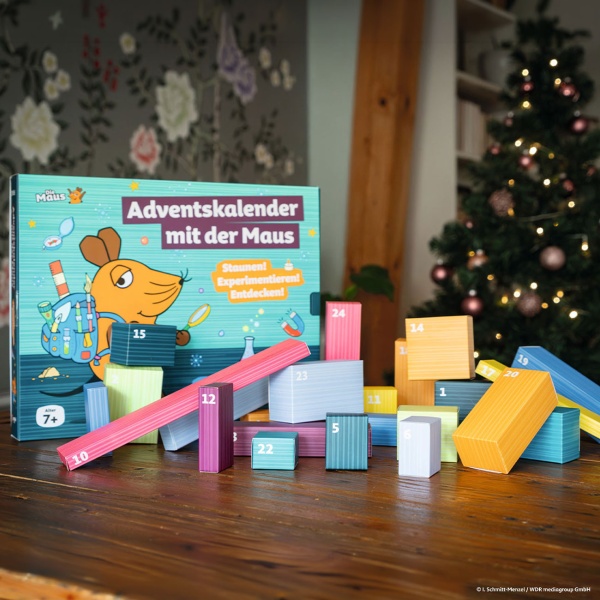 Spannender Adventskalender mit der Maus für Kinder ab 7 Jahren - 24 Experimente, Bastelaktionen & Spiele zum Forschen, Experimentieren & Lernen