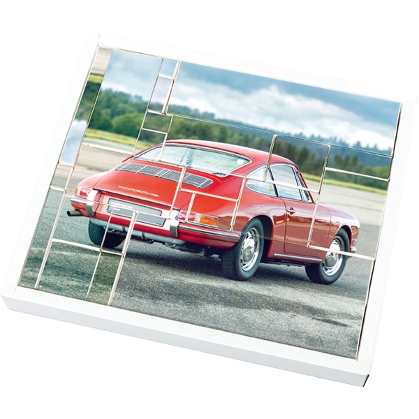 Porsche 911 Adventskalender als Modellauto-Bausatz in 1:43 mit Sound: Hochwertiges Retro-Sammler-Auto-Geschenk für Erwachsene & Kinder ab 14 Jahren