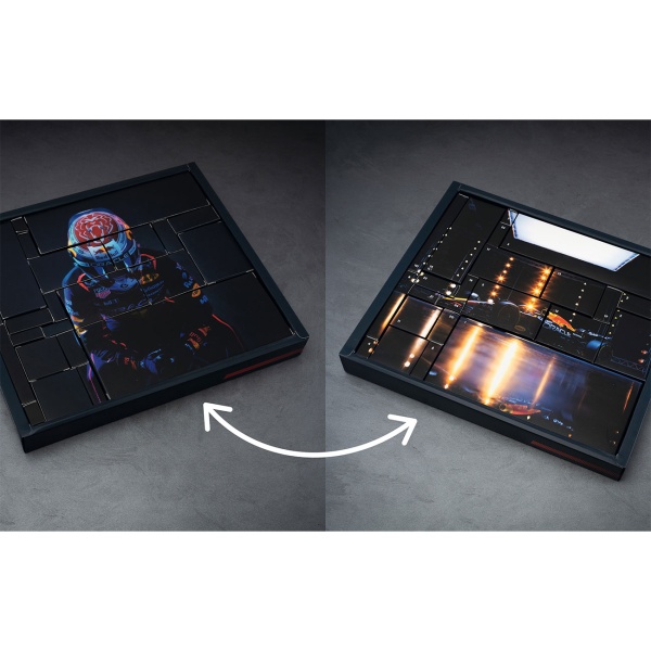 Oracle Red Bull Racing Adventskalender: Ideal für Motorsport-Fans, inkl. Begleitbuch - Rennauto-RB21-Modellbausatz 1:43 mit Soundmodul
