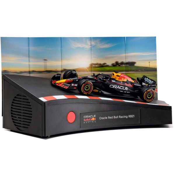 Oracle Red Bull Racing Adventskalender: Ideal für Motorsport-Fans, inkl. Begleitbuch - Rennauto-RB21-Modellbausatz 1:43 mit Soundmodul