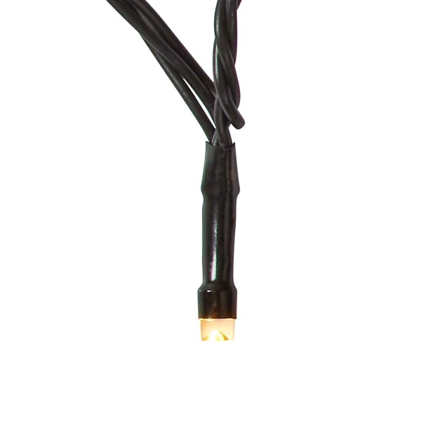 2er-Set LED Lichterkette WLAN mit 400 LEDs warmweiss bis kaltweiss – App-Steuerung, Sprachsteuerung, dimmbar, Timer - Für aussen IP65, 5m Zuleitung