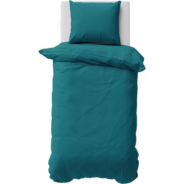 2er-Set Bettwäsche 135x200/80x80 cm, 100% Baumwolle mit Reissverschluss, hautsympathische & atmungsaktive Bett- und Kissenbezüge für erholsamen Schlaf