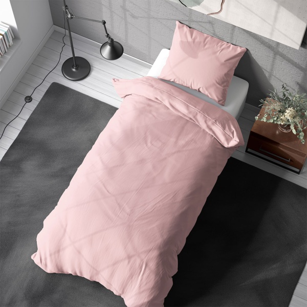 2er-Set Bettwäsche 135x200/80x80 cm, 100% Mikrofaser mit Reissverschluss, hautsympathische & atmungsaktive Bett- & Kissenbezüge, OEKO-TEX Standard 100