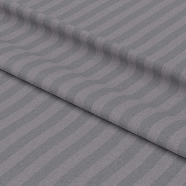 Bettwäsche-Set 135x200/80x80 cm, 100% Mikrofaser mit Reissverschluss, hautsympathischer & atmungsaktiver Bett- und Kissenbezug, Grau