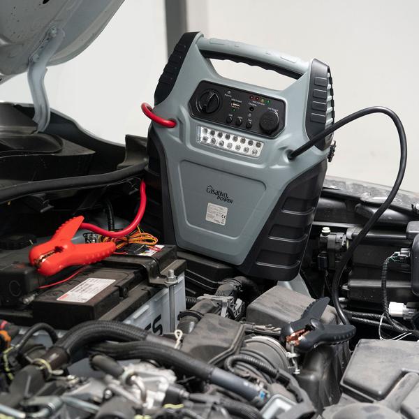 5-in-1 Powerbank mit Starthilfe Booster & Luftkompressor – 12V, 20Ah, 1000A, 150 PSI – leistungsstark, mobil & vielseitig – für Auto, Motorrad & Outdoor