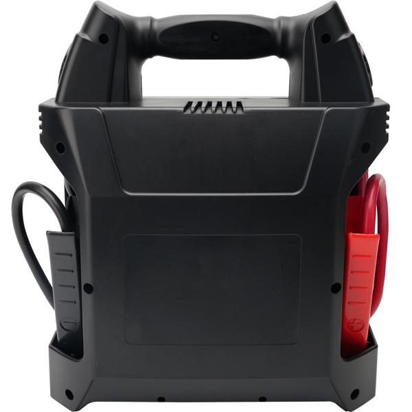 5-in-1 Pkw-Starthilfe 12V/24V (2000A) mit Powerbank 40Ah – Mobiler Batterie-Booster mit 230V-Steckdose, 12V-Ausgang & LED-Leuchte