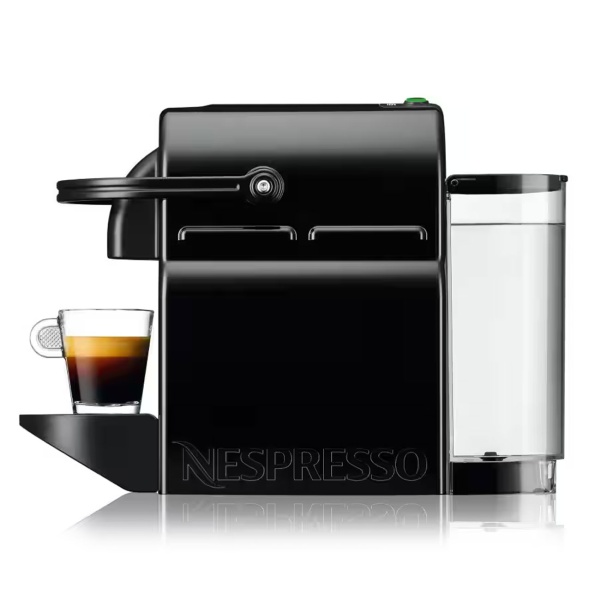 DeLonghi Nespresso Inissia Kaffeemaschine Schwarz: Für die schnelle Zubereitung von leckerem Espresso und Kapselkaffee direkt zuhause