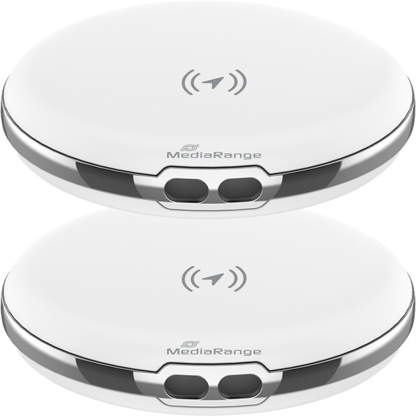 2er-Set Smart Tracker: Präziser Bluetooth Schlüsselfinder für Schlüssel, Tasche und Gepäck – Kompatibel mit Android und Apple iOS