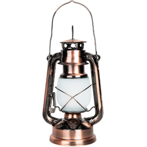 2er-Set Retro-LED-Sturmlaterne (Bronze, 25cm) mit realistischer Flammenoptik – Klassische Laterne mit modernster LED-Technik, batteriebetrieben