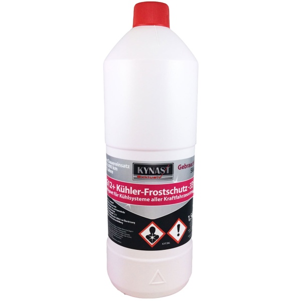 Hochwertiges Kühlerfrostschutz G12+ 1,5l bis -35°C: Starker Frostschutz & Rostschutz für Aluminiumkühler, Metall & Gummi - bis 250.000 km