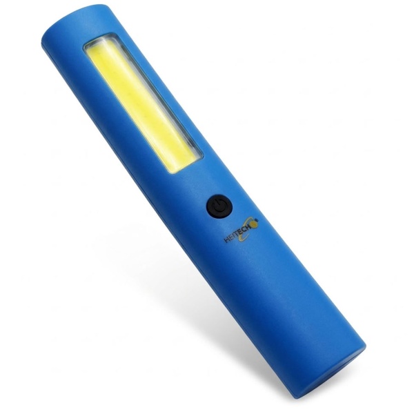 LED-Arbeitsleuchte mit COB-Technik 300 Lumen, Magnet zum Befestigen an Metall, Ein-/Ausschalter, inkl. 3x AAA, kompakte Stablampe