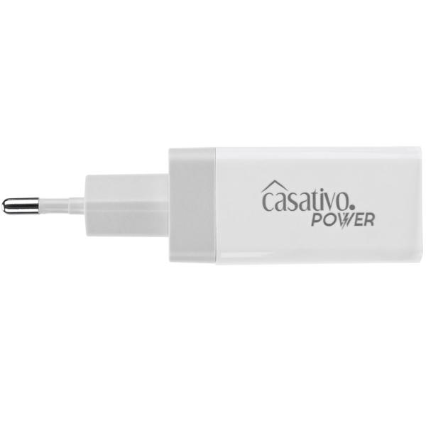 Effizientes Multi-Port USB Ladegerät mit 3 USB-A Ports & LED-Display, je 5 V/2,4 A, 3 Geräte gleichzeitig, für iPhone, Airpods, Samsung, Android, etc