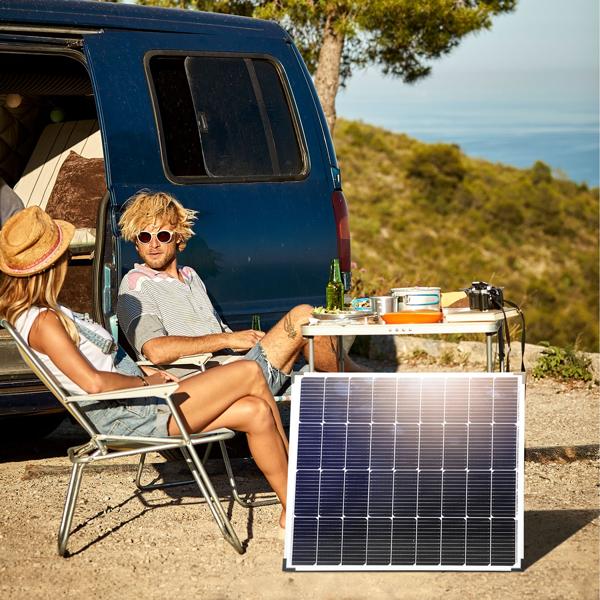 Leistungsstarke tragbare Powerstation & Solar-Generator mit 800 Wh, inkl. 110-Watt-Solarpanel, ideal für Camping, Outdoor & Notstromversorgung