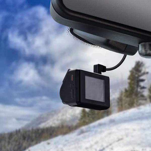 Dashcam 4K-UHD KFZ mit GPS, Autokamera -  Nachtsicht in Farbe, Sony Farbsensor, G-Sensor, WDR Wide Dynamic Range, WLAN & App, FarbDisplay, 140°