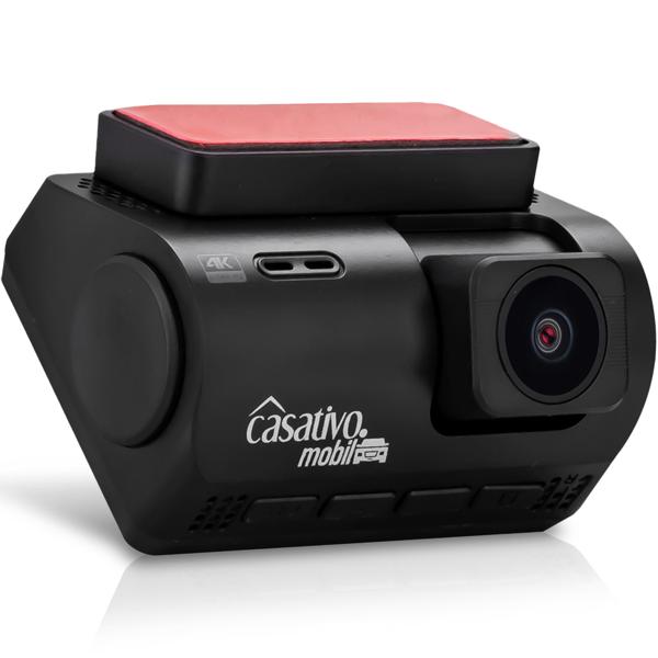 Dashcam 4K-UHD KFZ mit GPS, Autokamera -  Nachtsicht in Farbe, Sony Farbsensor, G-Sensor, WDR Wide Dynamic Range, WLAN & App, FarbDisplay, 140°